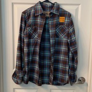 Flannel button up